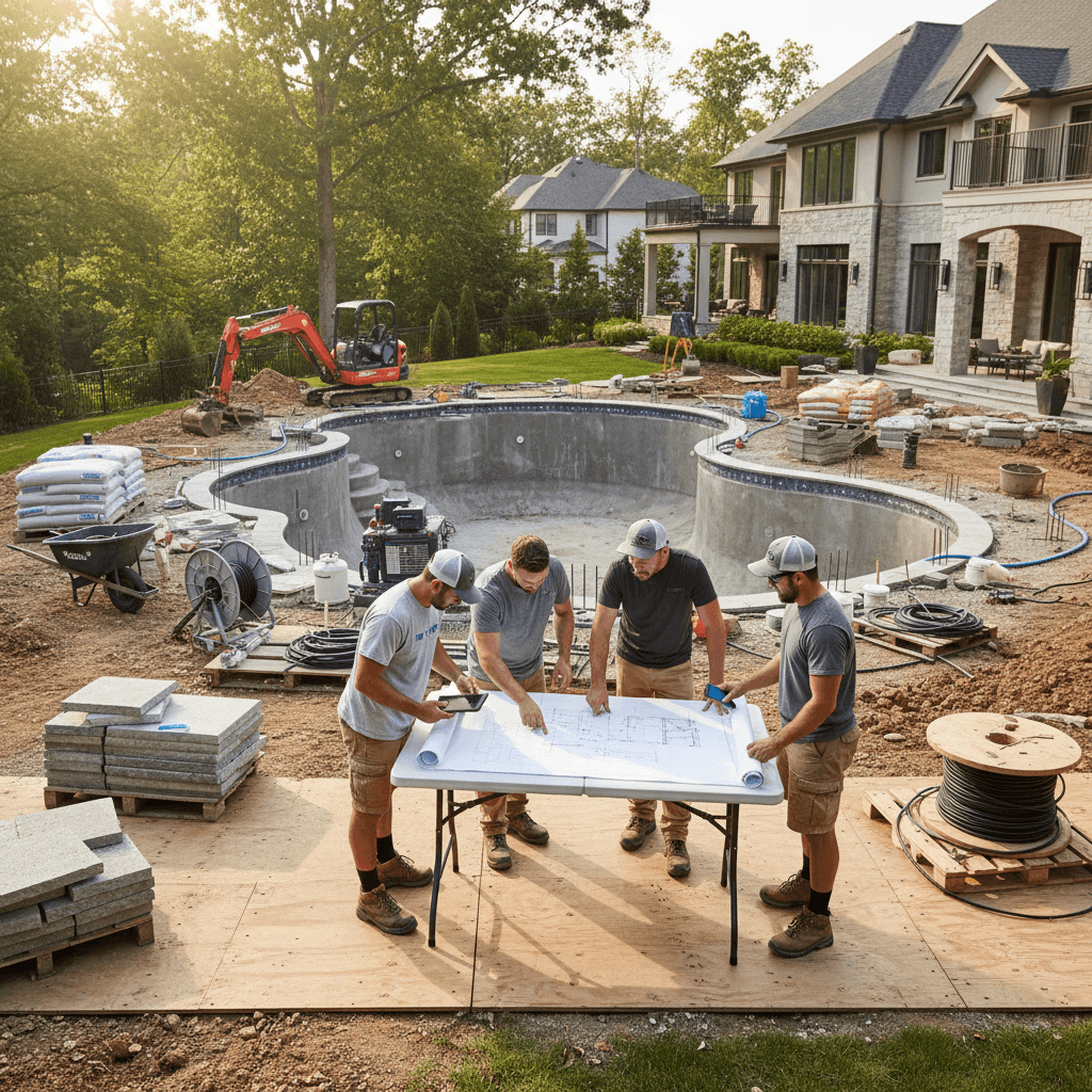 Coordinate Complex Pool Projects